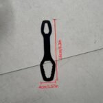 1pc Multi-Function Black Torx Wrench, Random Style - Adjustable Self-Tightening Double-Ended Wrench with 8-24mm Caliber, Durable Design and Portable Handle, Suitable for Automotive Repair and Home Projects - Image 4