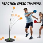 Adult Vision Training Ball Set - Designed for Rapid Eye Movement And Reaction Speed Training, Includes Elastic Stand And Ping Pong Paddle Fitness Training Kit, Ideal for Home Eye Exercise And Relieving Computer Eye Strain, Random Style And Color