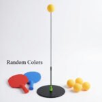 Adult Vision Training Ball Set - Designed for Rapid Eye Movement And Reaction Speed Training, Includes Elastic Stand And Ping Pong Paddle Fitness Training Kit, Ideal for Home Eye Exercise And Relieving Computer Eye Strain, Random Style And Color - Image 4